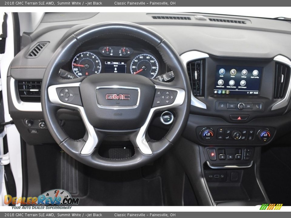 2018 GMC Terrain SLE AWD Summit White / ­Jet Black Photo #12