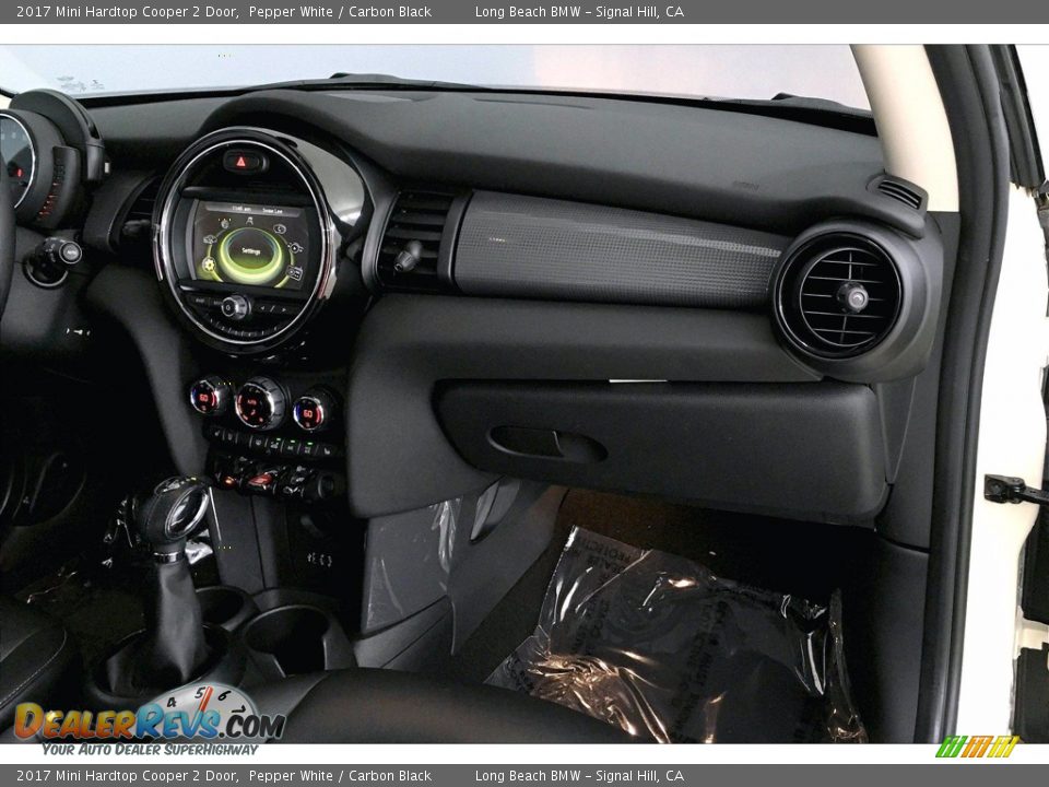 2017 Mini Hardtop Cooper 2 Door Pepper White / Carbon Black Photo #22