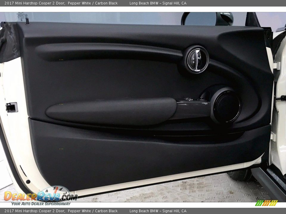 2017 Mini Hardtop Cooper 2 Door Pepper White / Carbon Black Photo #23