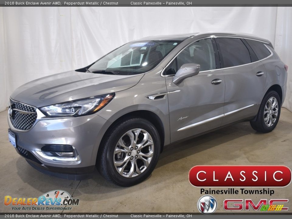 2018 Buick Enclave Avenir AWD Pepperdust Metallic / Chestnut Photo #1