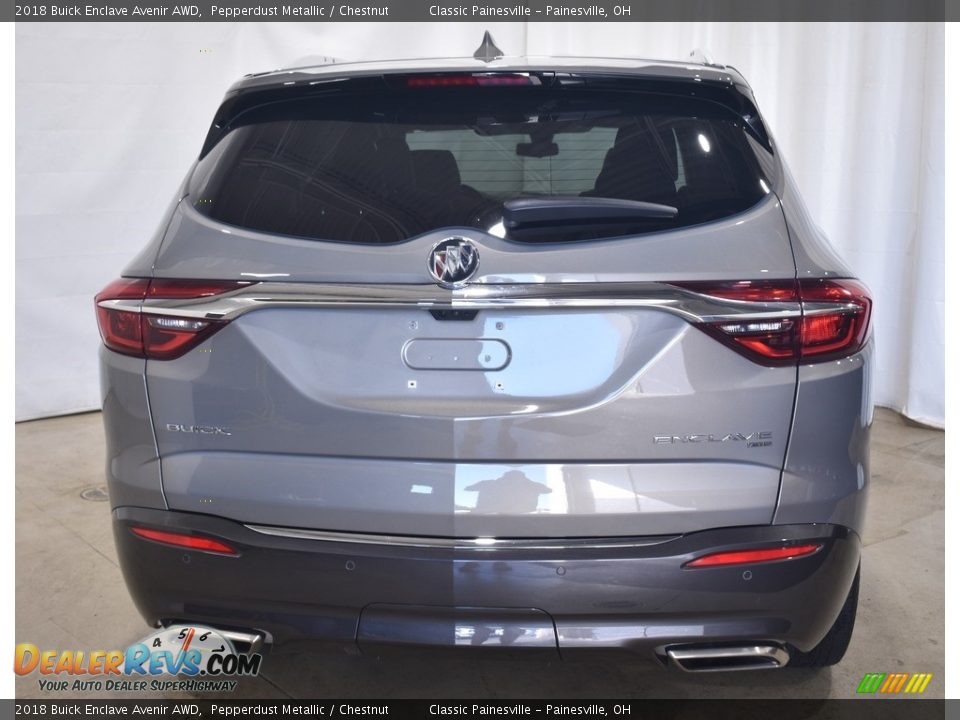 2018 Buick Enclave Avenir AWD Pepperdust Metallic / Chestnut Photo #3