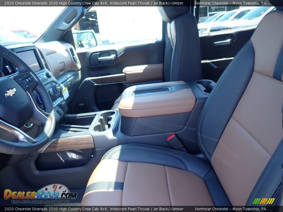 2020 Chevrolet Silverado 1500 High Country Crew Cab 4x4 Iridescent Pearl Tricoat / Jet Black/­Umber Photo #13