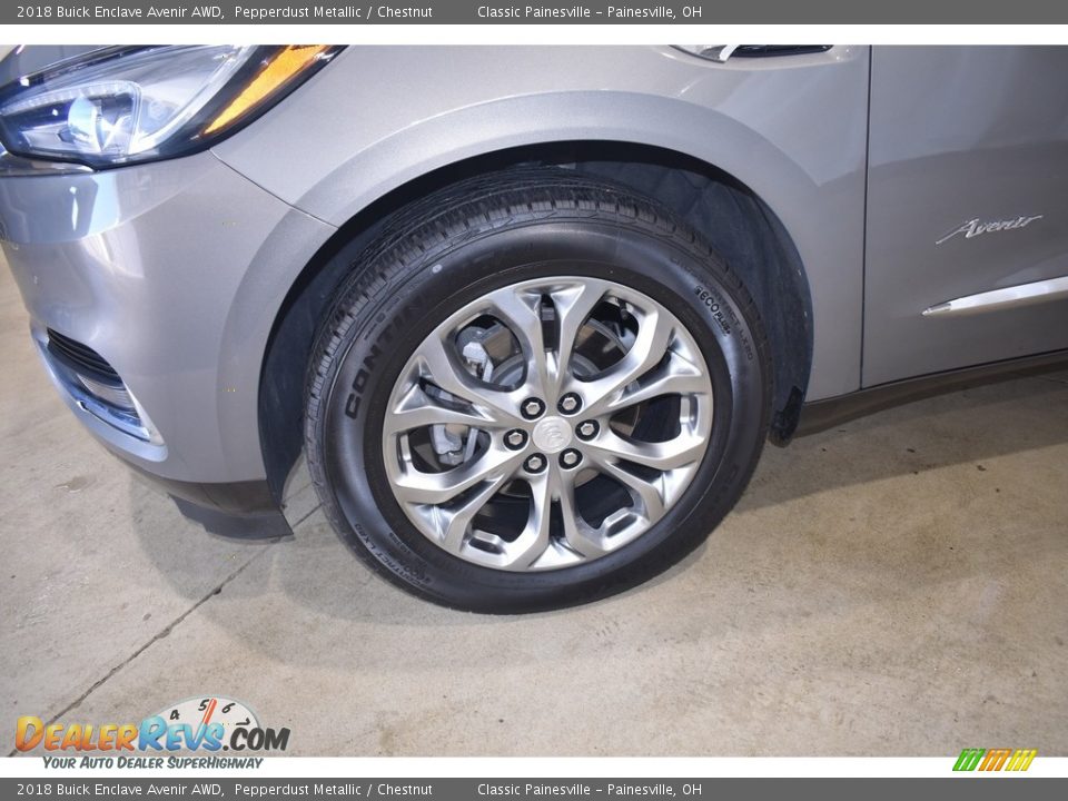2018 Buick Enclave Avenir AWD Pepperdust Metallic / Chestnut Photo #5
