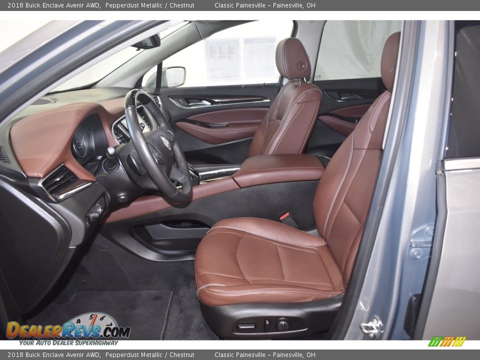 2018 Buick Enclave Avenir AWD Pepperdust Metallic / Chestnut Photo #8