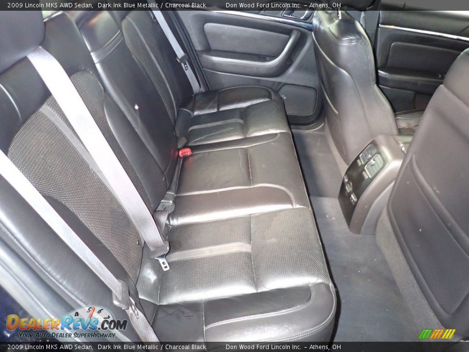 Rear Seat of 2009 Lincoln MKS AWD Sedan Photo #21