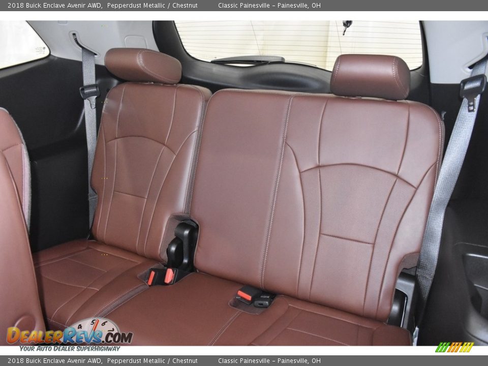 2018 Buick Enclave Avenir AWD Pepperdust Metallic / Chestnut Photo #10