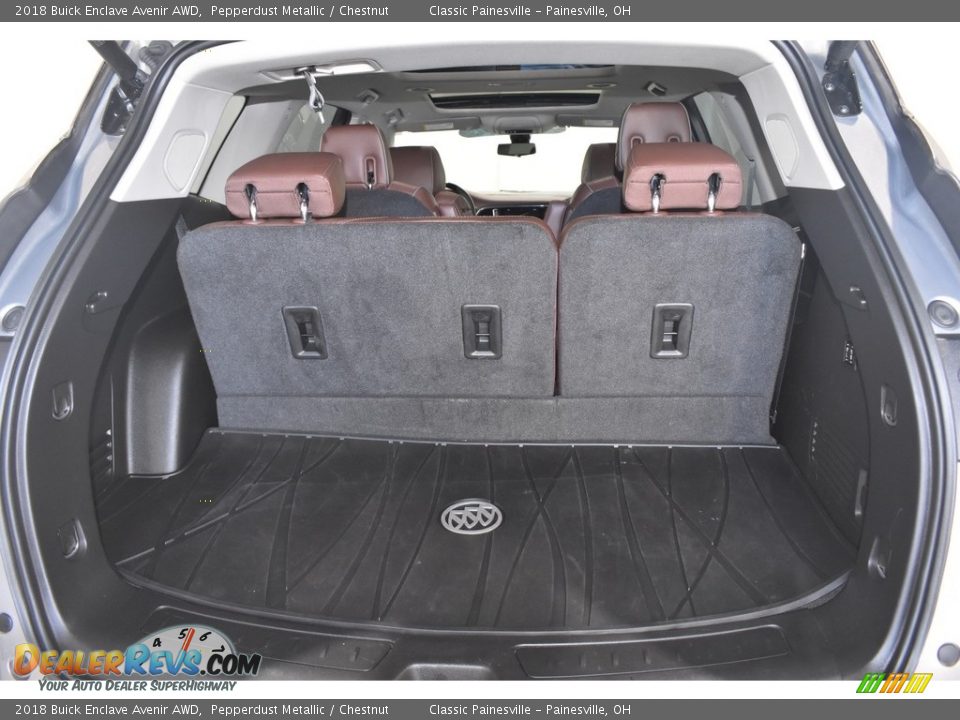 2018 Buick Enclave Avenir AWD Pepperdust Metallic / Chestnut Photo #11