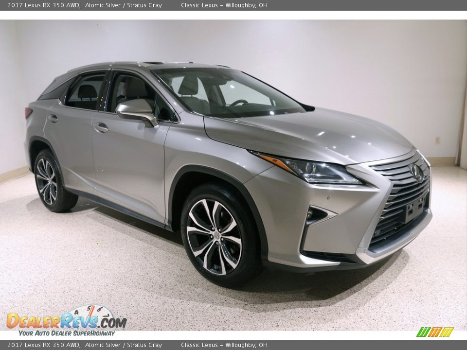 2017 Lexus RX 350 AWD Atomic Silver / Stratus Gray Photo #1