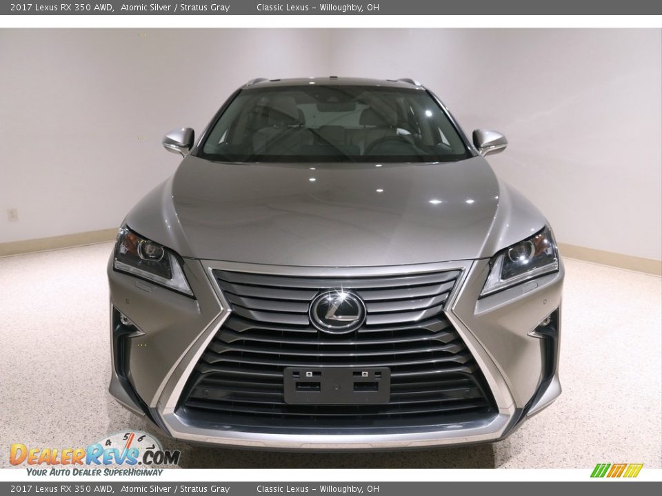 2017 Lexus RX 350 AWD Atomic Silver / Stratus Gray Photo #2