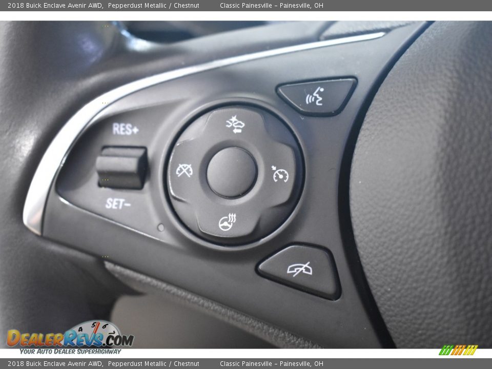 2018 Buick Enclave Avenir AWD Pepperdust Metallic / Chestnut Photo #17