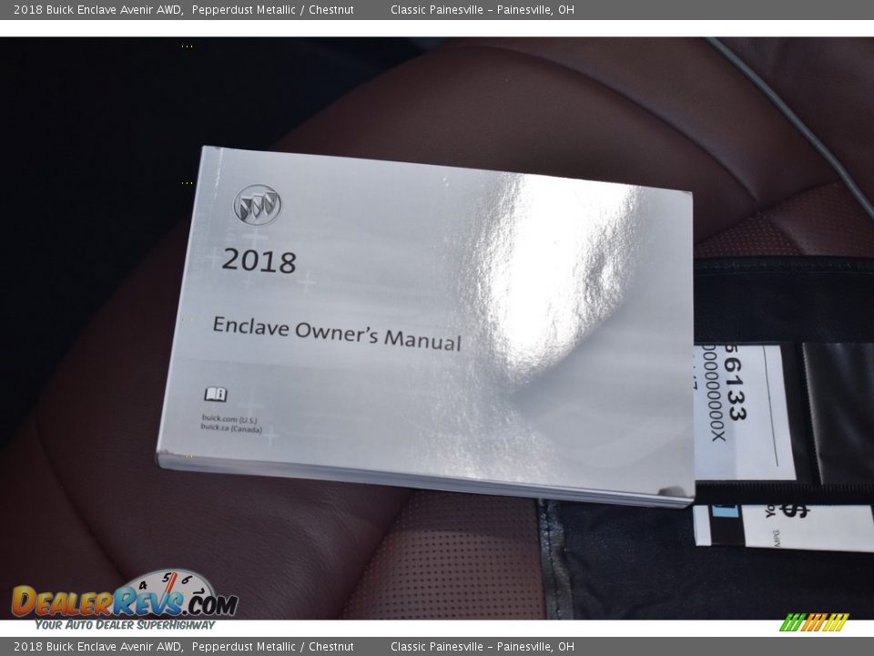 2018 Buick Enclave Avenir AWD Pepperdust Metallic / Chestnut Photo #19