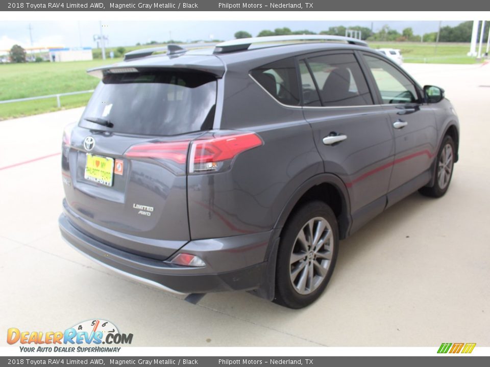 2018 Toyota RAV4 Limited AWD Magnetic Gray Metallic / Black Photo #8