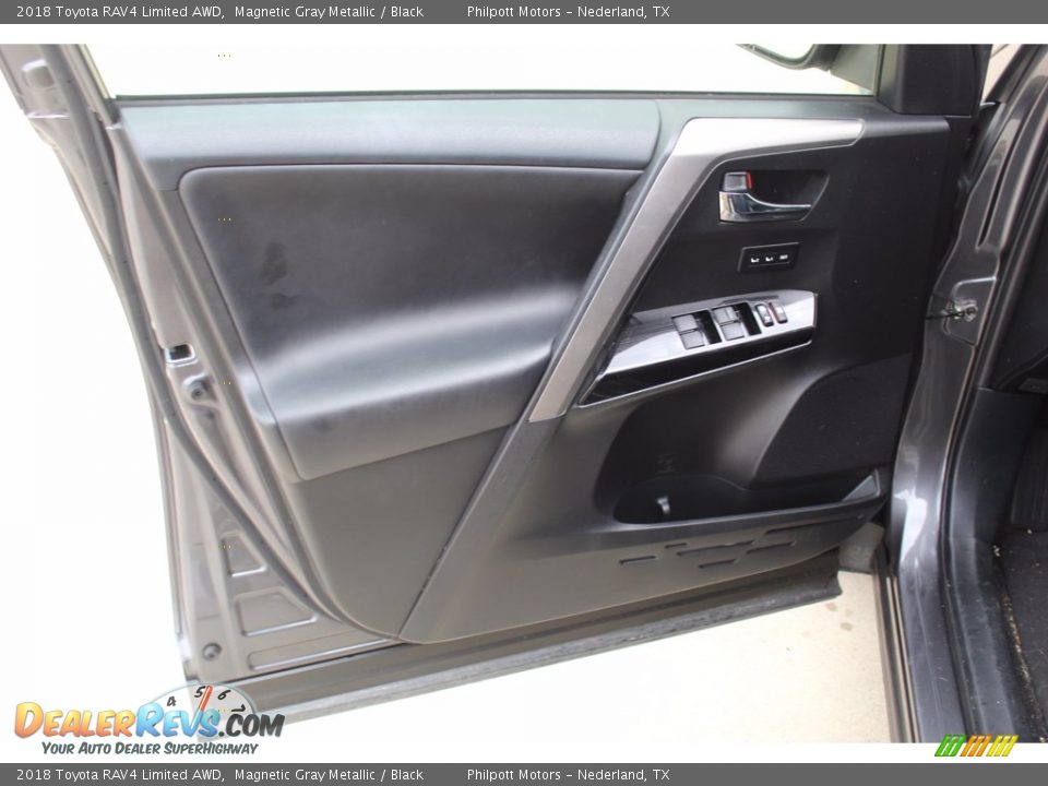 2018 Toyota RAV4 Limited AWD Magnetic Gray Metallic / Black Photo #9