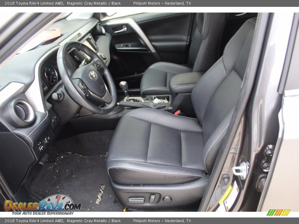 2018 Toyota RAV4 Limited AWD Magnetic Gray Metallic / Black Photo #10