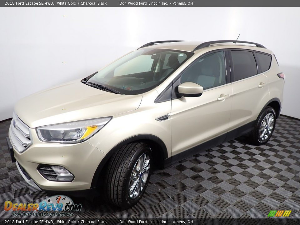 2018 Ford Escape SE 4WD White Gold / Charcoal Black Photo #7