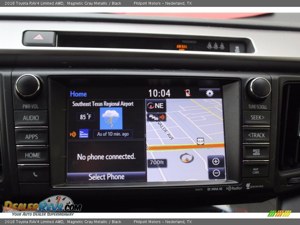 2018 Toyota RAV4 Limited AWD Magnetic Gray Metallic / Black Photo #15