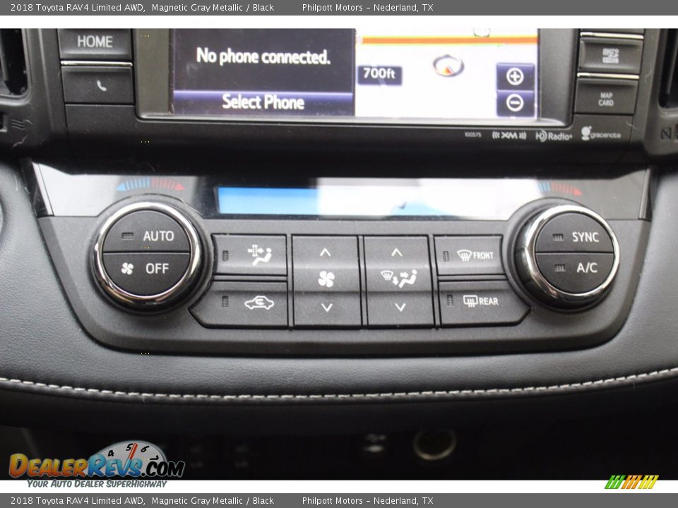 2018 Toyota RAV4 Limited AWD Magnetic Gray Metallic / Black Photo #16