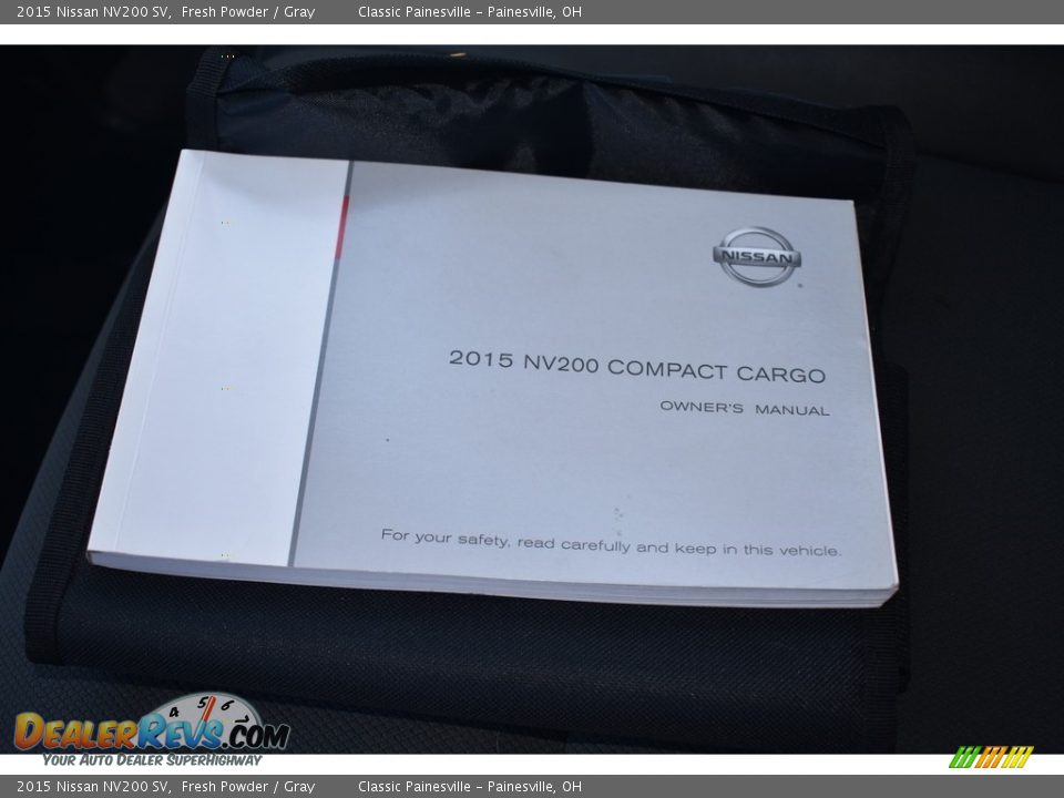 2015 Nissan NV200 SV Fresh Powder / Gray Photo #15