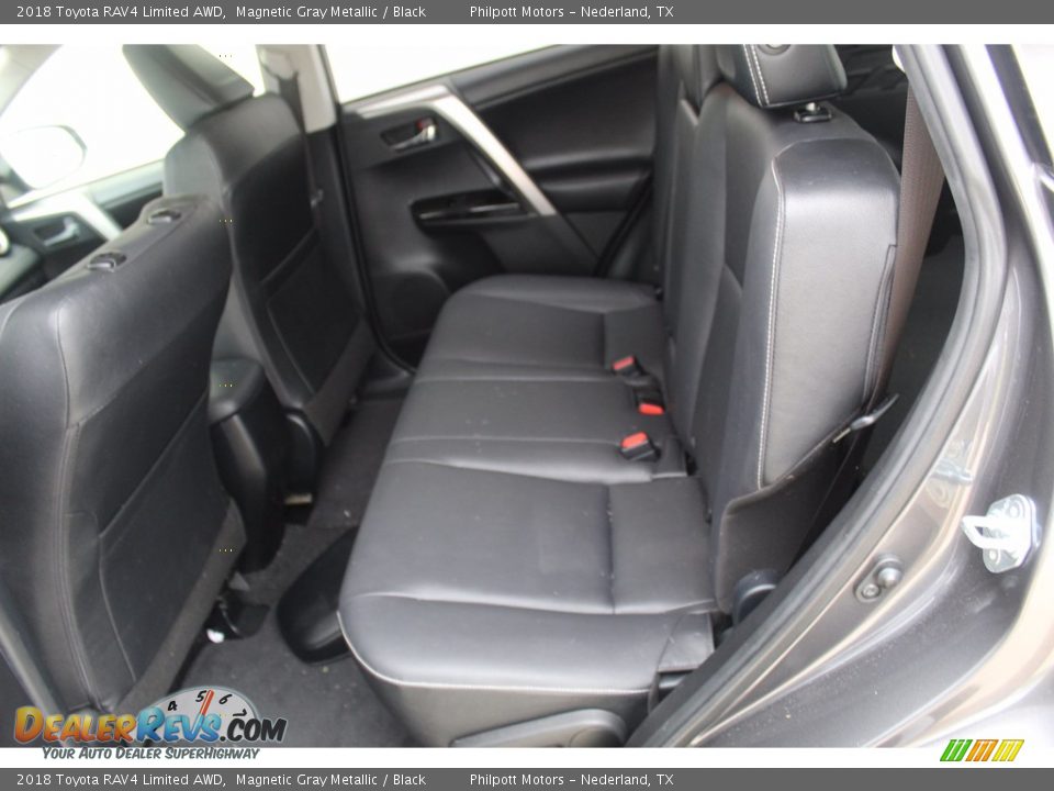 2018 Toyota RAV4 Limited AWD Magnetic Gray Metallic / Black Photo #21