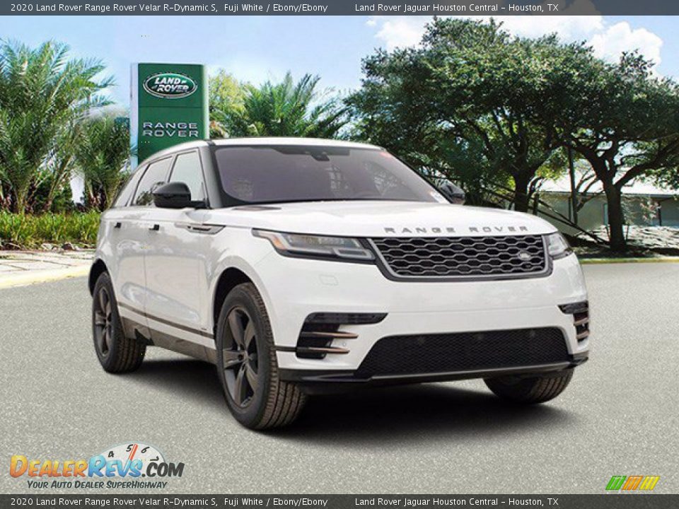 2020 Land Rover Range Rover Velar R-Dynamic S Fuji White / Ebony/Ebony Photo #2