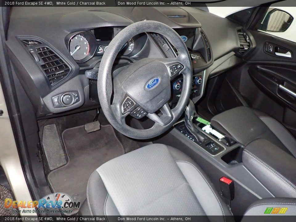 2018 Ford Escape SE 4WD White Gold / Charcoal Black Photo #19