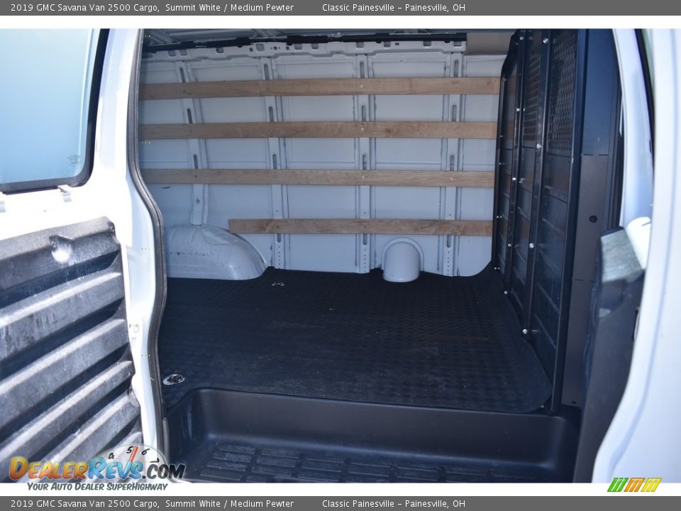 2019 GMC Savana Van 2500 Cargo Summit White / Medium Pewter Photo #8