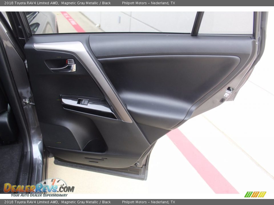 2018 Toyota RAV4 Limited AWD Magnetic Gray Metallic / Black Photo #26