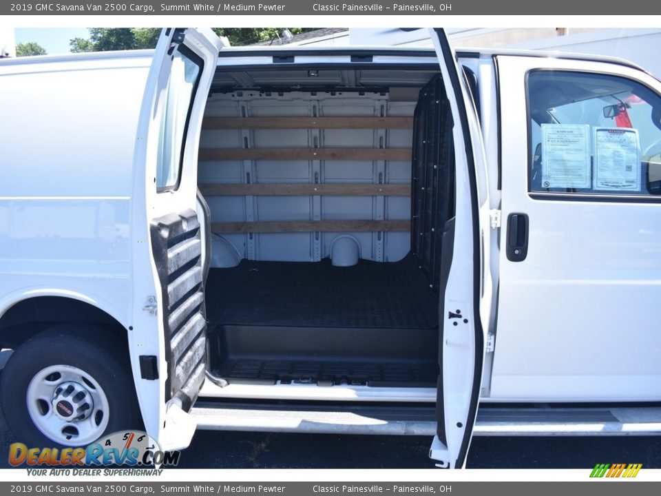 2019 GMC Savana Van 2500 Cargo Summit White / Medium Pewter Photo #9