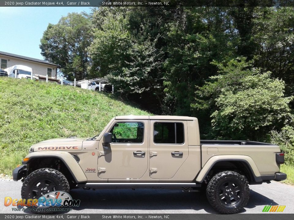 2020 Jeep Gladiator Mojave 4x4 Gator / Black Photo #1