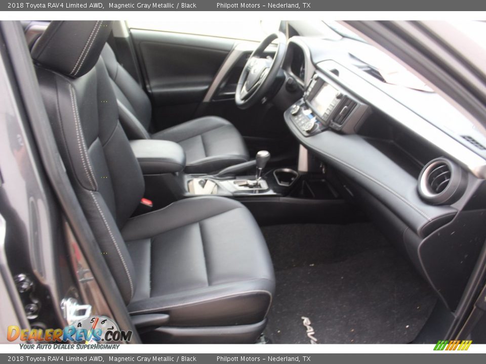 2018 Toyota RAV4 Limited AWD Magnetic Gray Metallic / Black Photo #29