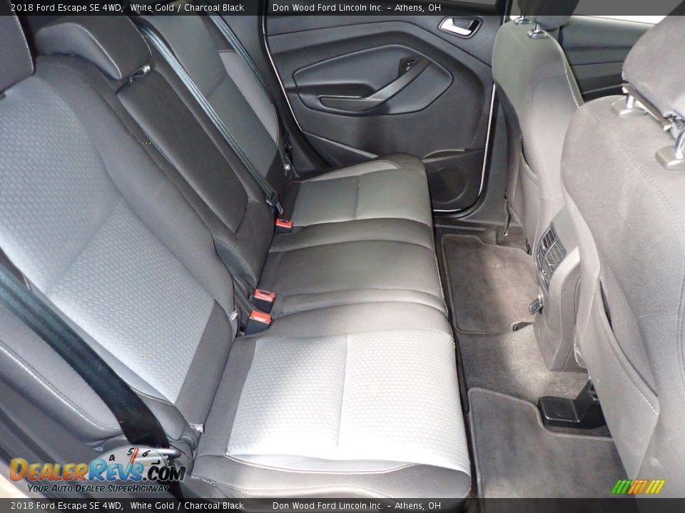 2018 Ford Escape SE 4WD White Gold / Charcoal Black Photo #23