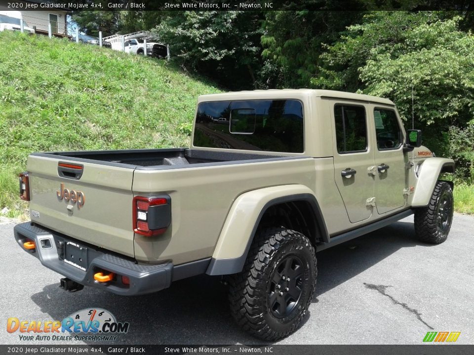 2020 Jeep Gladiator Mojave 4x4 Gator / Black Photo #6
