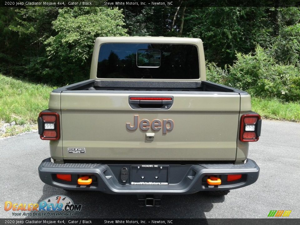 2020 Jeep Gladiator Mojave 4x4 Gator / Black Photo #7