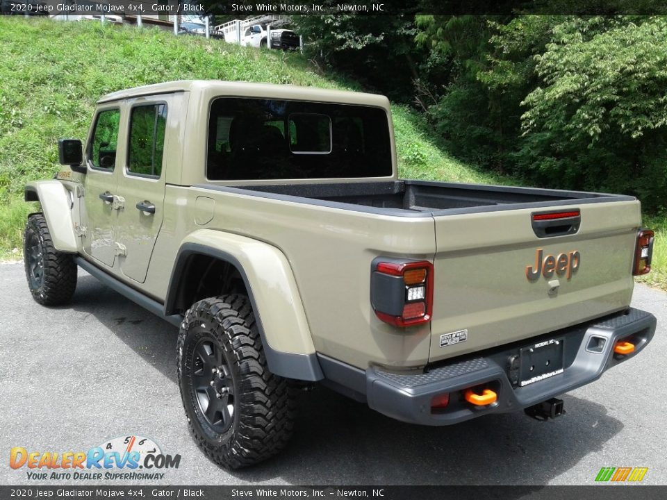 2020 Jeep Gladiator Mojave 4x4 Gator / Black Photo #9