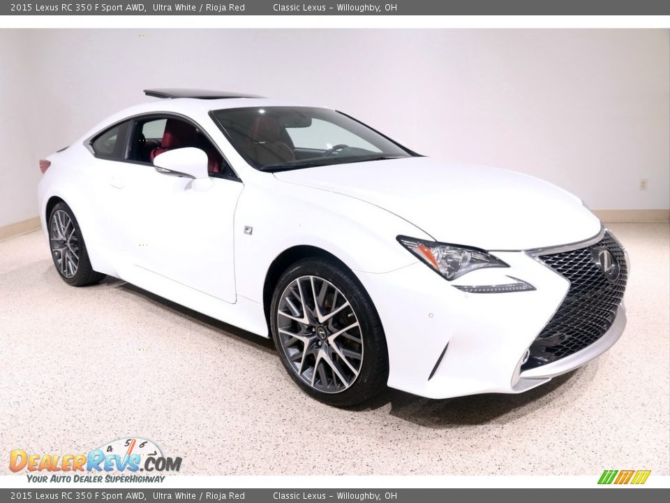 Front 3/4 View of 2015 Lexus RC 350 F Sport AWD Photo #1