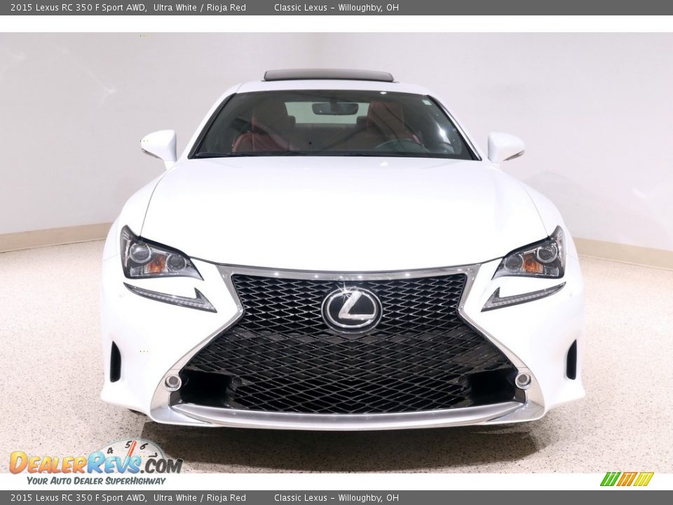 Ultra White 2015 Lexus RC 350 F Sport AWD Photo #2