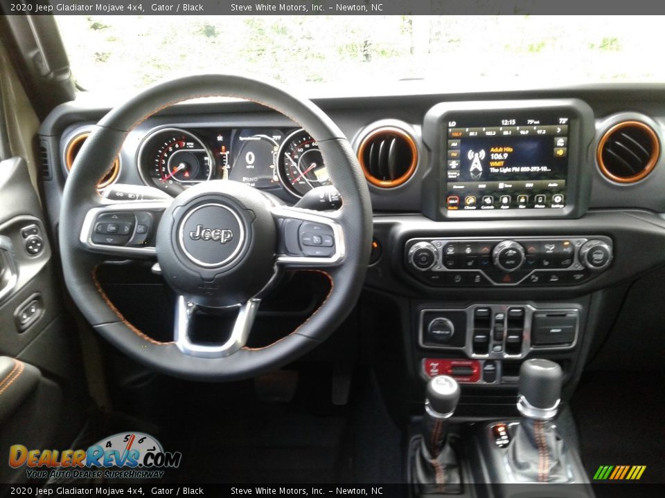 Dashboard of 2020 Jeep Gladiator Mojave 4x4 Photo #22