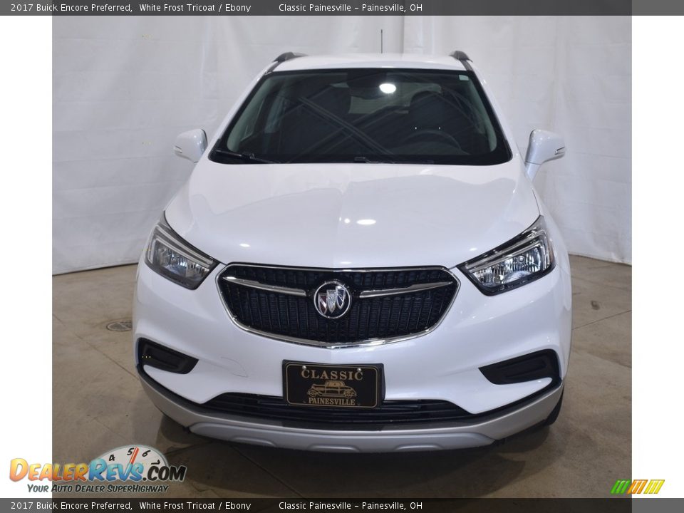 2017 Buick Encore Preferred White Frost Tricoat / Ebony Photo #4