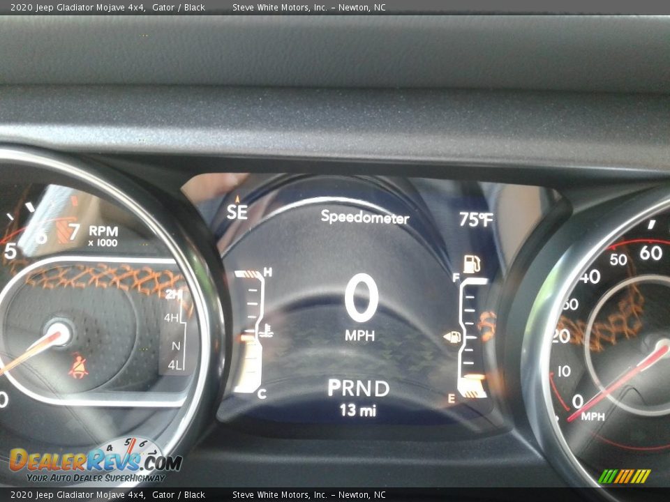 2020 Jeep Gladiator Mojave 4x4 Gator / Black Photo #25