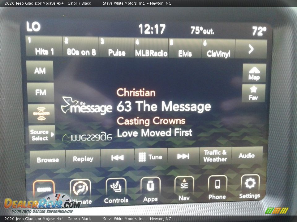 2020 Jeep Gladiator Mojave 4x4 Gator / Black Photo #26