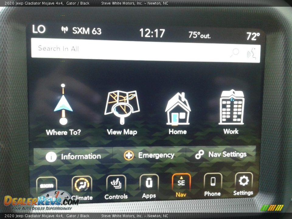 2020 Jeep Gladiator Mojave 4x4 Gator / Black Photo #27