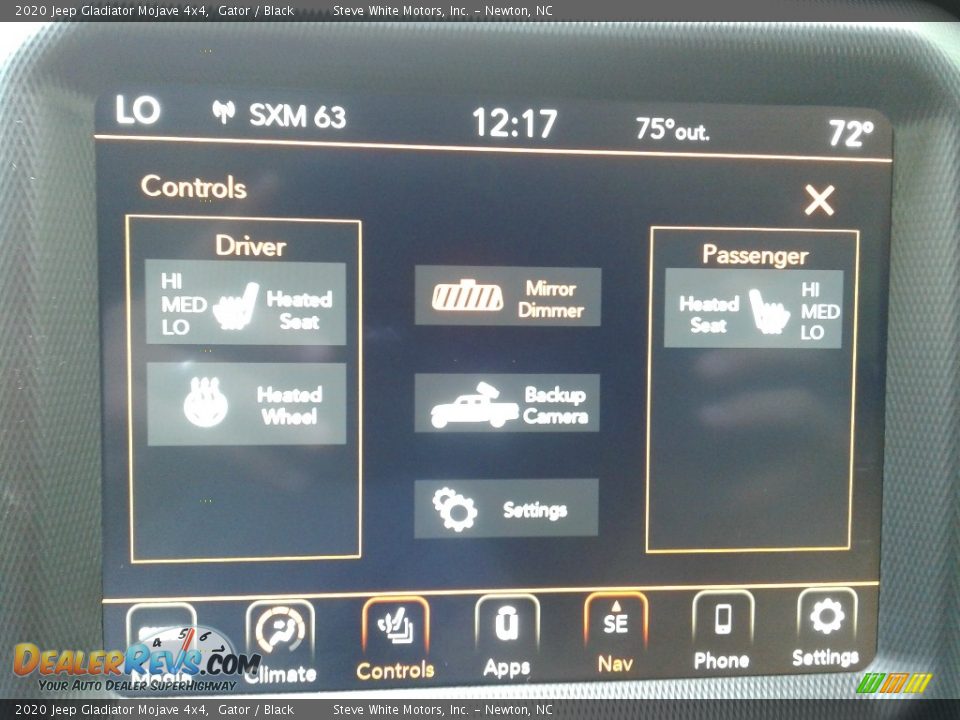 2020 Jeep Gladiator Mojave 4x4 Gator / Black Photo #29