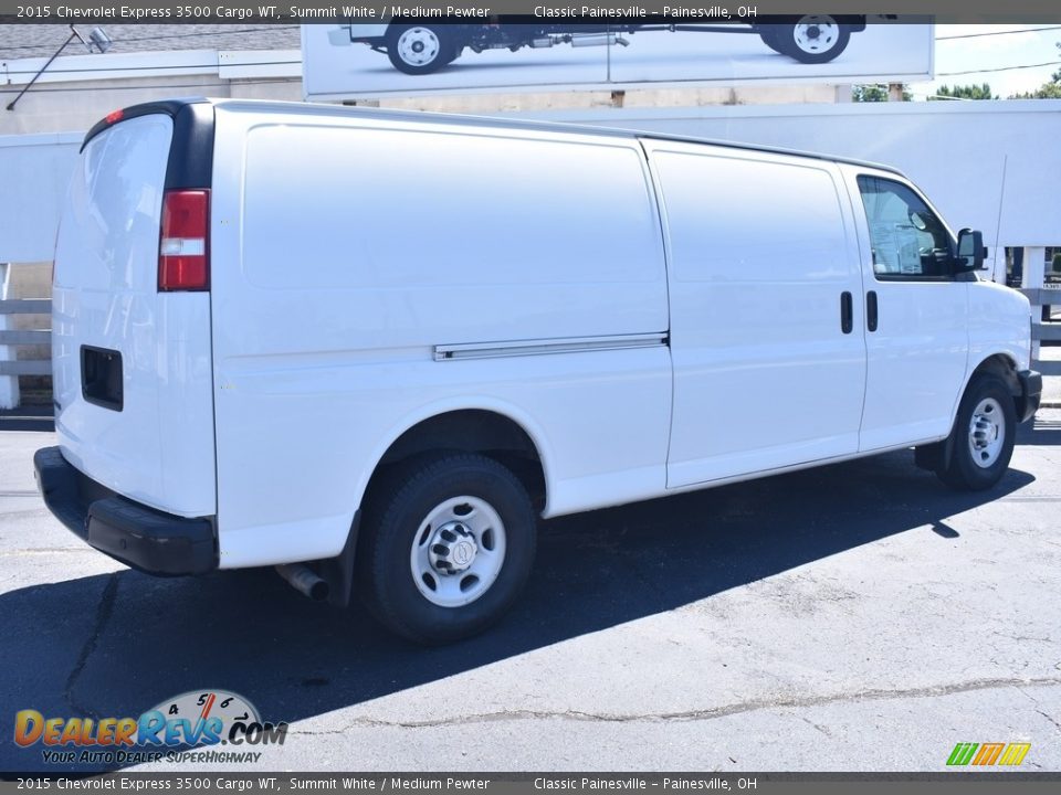 2015 Chevrolet Express 3500 Cargo WT Summit White / Medium Pewter Photo #2