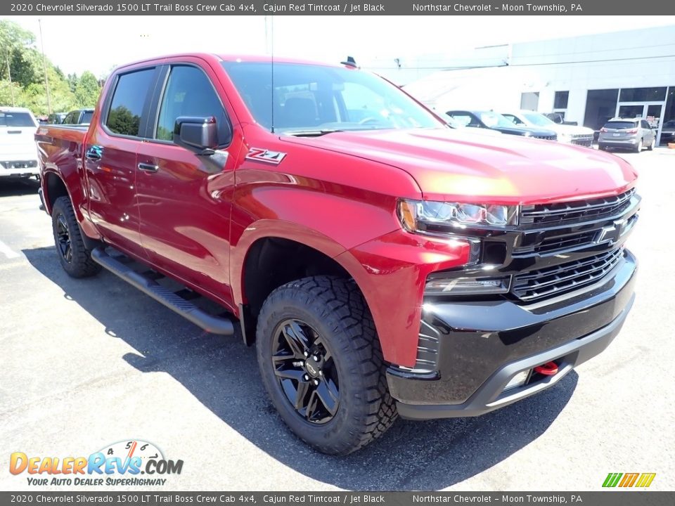 2020 Chevrolet Silverado 1500 LT Trail Boss Crew Cab 4x4 Cajun Red Tintcoat / Jet Black Photo #7