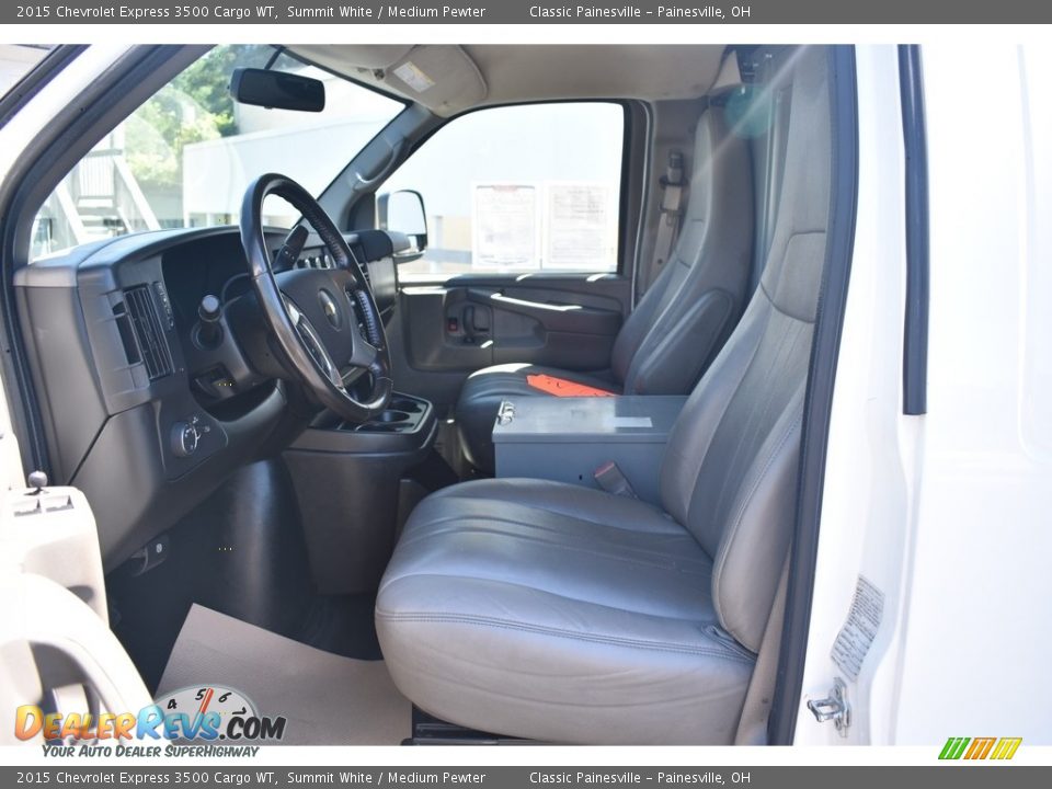 2015 Chevrolet Express 3500 Cargo WT Summit White / Medium Pewter Photo #6