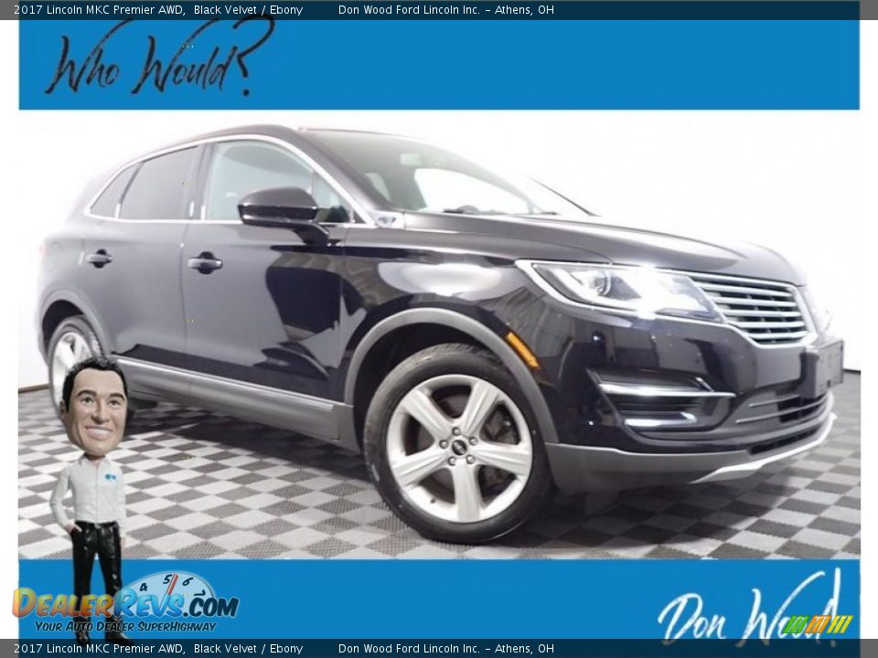 2017 Lincoln MKC Premier AWD Black Velvet / Ebony Photo #1