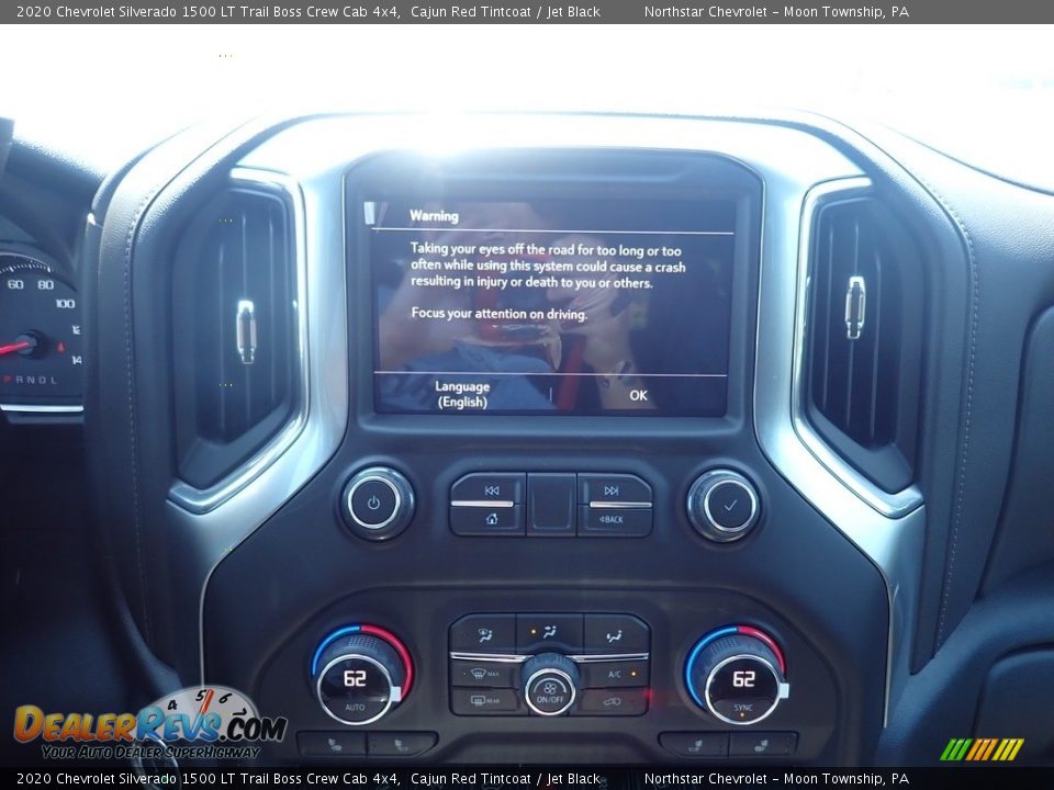 2020 Chevrolet Silverado 1500 LT Trail Boss Crew Cab 4x4 Cajun Red Tintcoat / Jet Black Photo #16