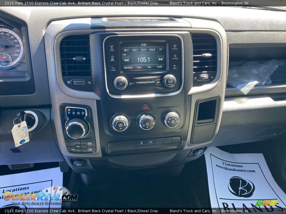 Controls of 2016 Ram 1500 Express Crew Cab 4x4 Photo #20