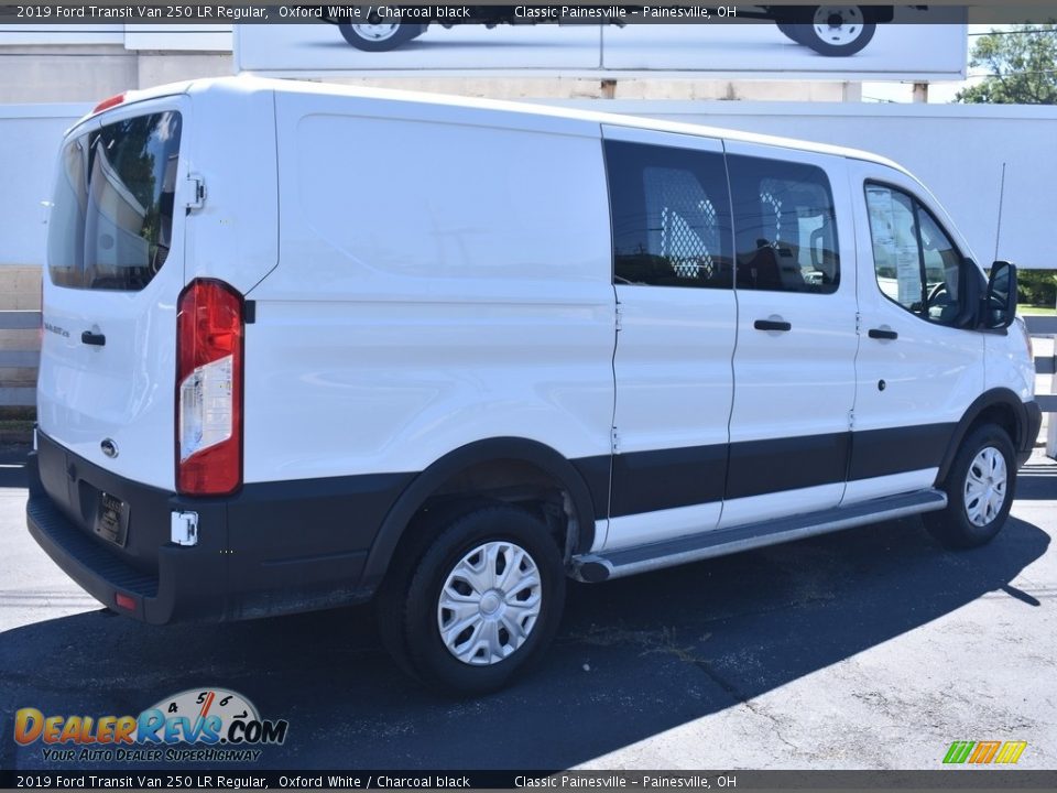 2019 Ford Transit Van 250 LR Regular Oxford White / Charcoal black Photo #2