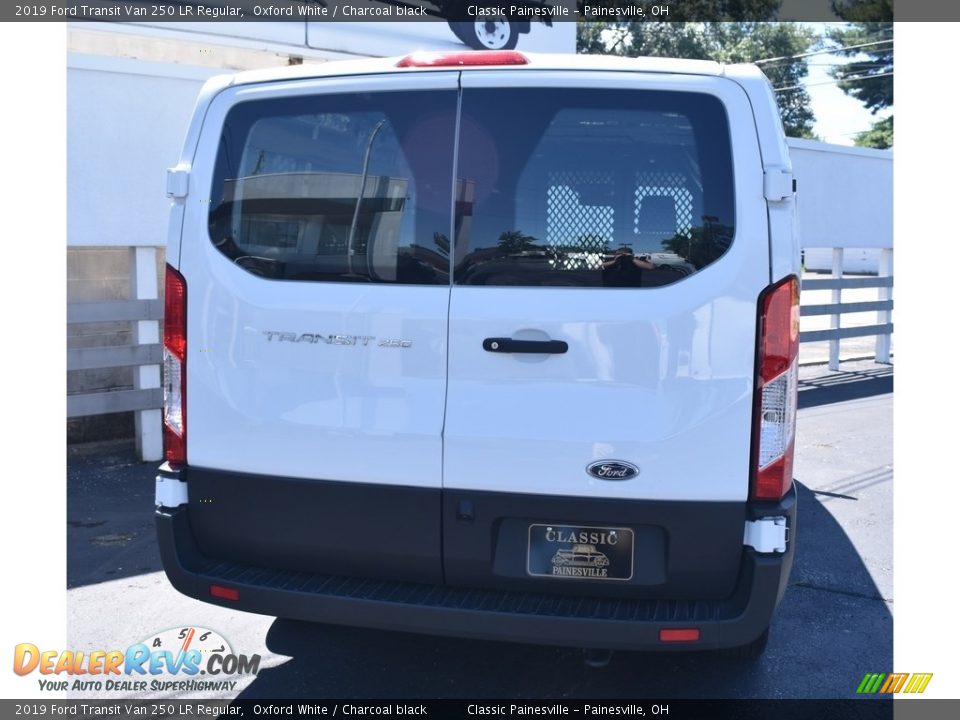 2019 Ford Transit Van 250 LR Regular Oxford White / Charcoal black Photo #3